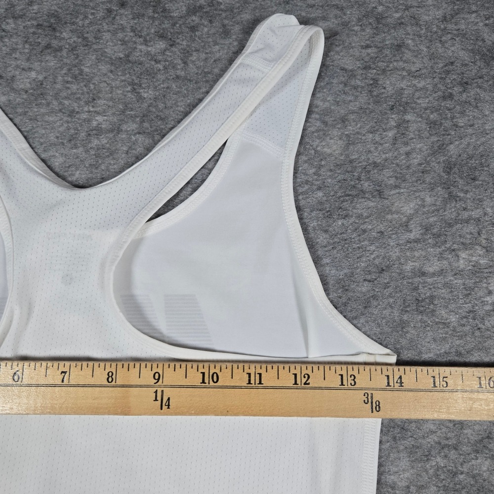 Nike Womens White Pro Dri-FIT Graphic Racerback Training Tank Top Small - Picture 6 of 8